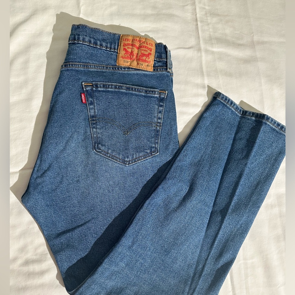 Levi’s® Men's 505™ Straight Regular Fit Jeans